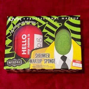 NYX Limited Edition BeetleJuice Movie Bob Shrinker Makeup Sponge Set